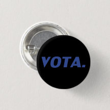 Vota vota em espanhol azul negro político moderno