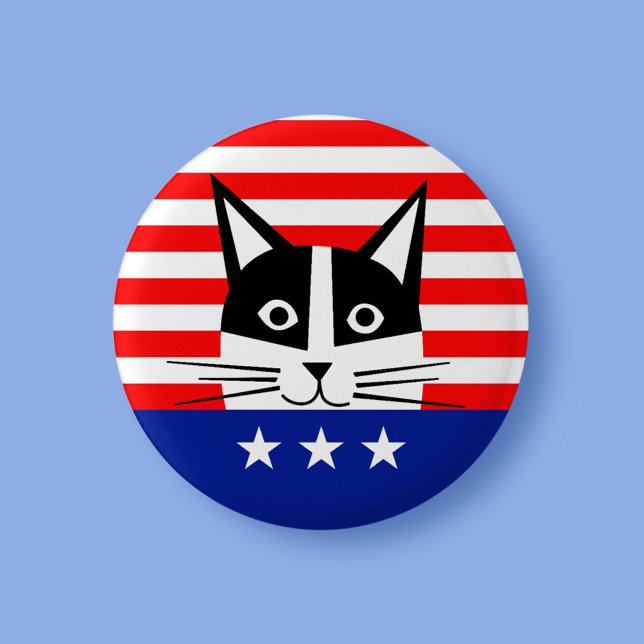 Bóton Redondo 2.54cm VOTAR! Botão Redondo de Eleição (Criador carregado)