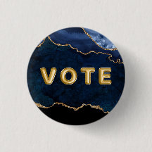 Voto Dourado Azul Geodo