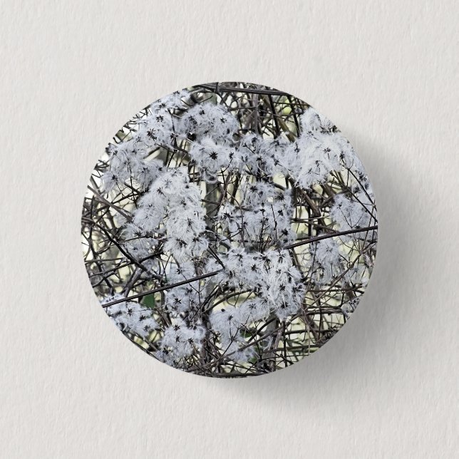 BÓTON REDONDO 2.54CM WILD CLEMATIS (Frente)