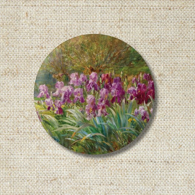 Bóton Redondo 2.54cm Willows e Irlandeses por um Creek (Criador carregado)