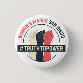 Bóton Redondo 2.54cm WMSD - Pin redondo de TTP 2016