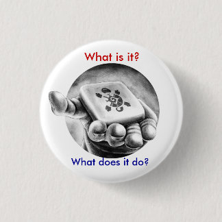 Bóton Redondo 2.54cm Wright em livros do tempo - afinador maia