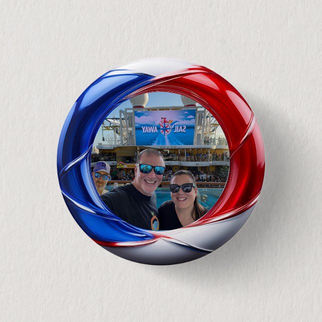 Bóton Redondo 2.54cm Yawa Lias (Frente)