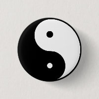 Ying & botão de Yang