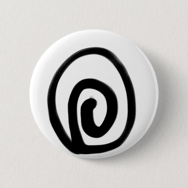 BÓTON REDONDO 5.08CM うずまき (Frente)