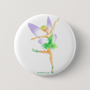 BÓTON REDONDO 5.08CM バレエフェアリー