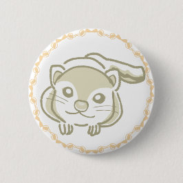 BÓTON REDONDO 5.08CM 優しいパステルカラーのムササビ