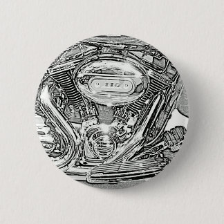 Bóton Redondo 5.08cm 110 Eagle gritando