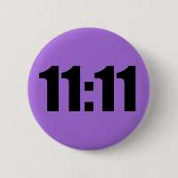 11:11 Relógio Digital, Horário da Sorte, Roxo