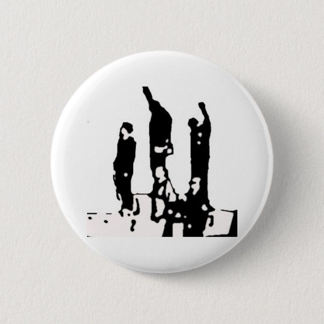 Bóton Redondo 5.08cm 16 de outubro de 1968 Cidade do México, Jogos (Frente)