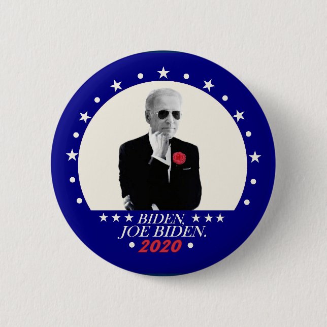 Bóton Redondo 5.08cm 2020 Biden, Joe Biden (Frente)