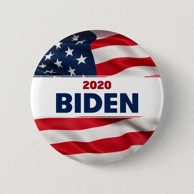 Bóton Redondo 5.08cm 2020 Biden Presidential Election Vote Button (Frente)