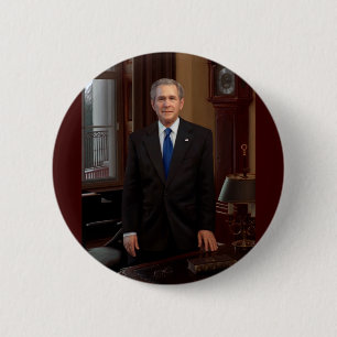 Bóton Redondo 5.08cm 43 George W. Bush