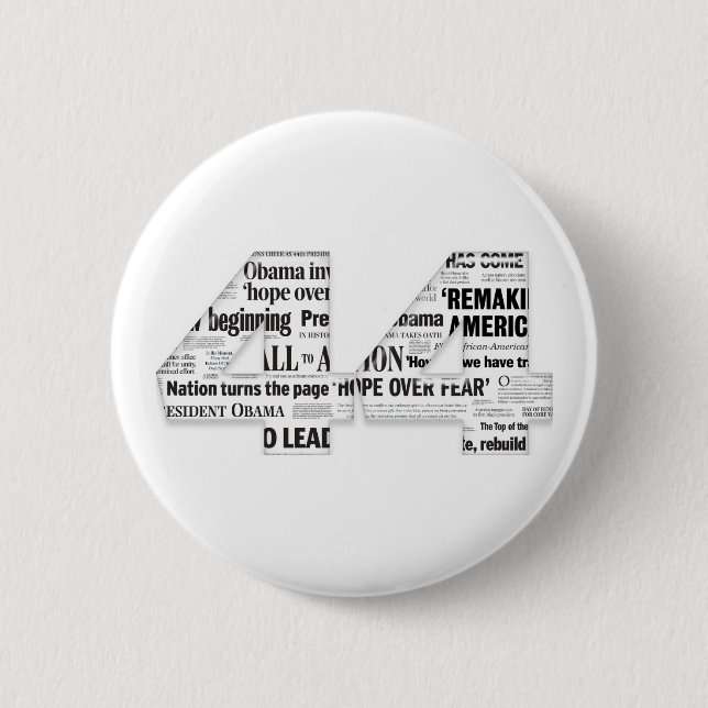 Bóton Redondo 5.08cm 44: Botão da colagem do título da inauguração de (Frente)