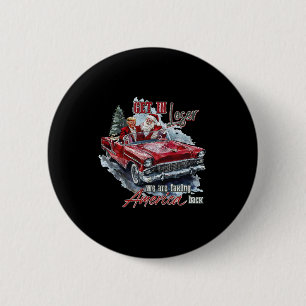 Bóton Redondo 5.08cm 45 47trump Natal Rep de Natal