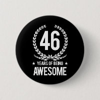 46th Aniversário (46 anos de ser impressionantes)