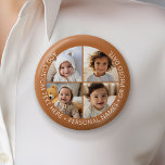 Bóton Redondo 5.08cm 4 Colagem de Fotografias com Texto Personalizado d<br><div class="desc">Adicione 4 fotos e texto para fazer uma manutenção especial para um amigo ou evento familiar. A borda e o plano de fundo podem ser alterados na área avançada de design. Use suas fotos do Instagram quadradas para obter os melhores resultados! PARA ALTERAR O PLANO DE FUNDO - clique na...</div>