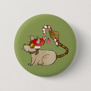 Bóton Redondo 5.08cm 4 monstro pequenos - logotipo do feriado de Tesla