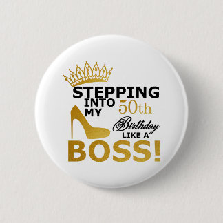 Bóton Redondo 5.08cm 50-BDay