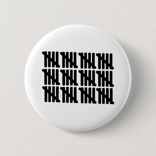 Bóton Redondo 5.08cm 60th aniversário (Frente)