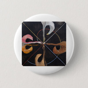 Bóton Redondo 5.08cm 6386-Grupo Hilma af Klint IX SUW O Cisne Nº7