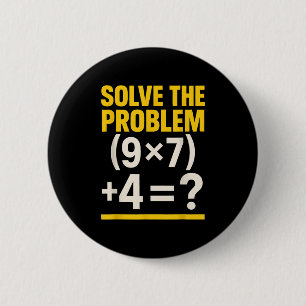 Bóton Redondo 5.08cm 67 Meme Professor de Matemática Engraçado Escola 6