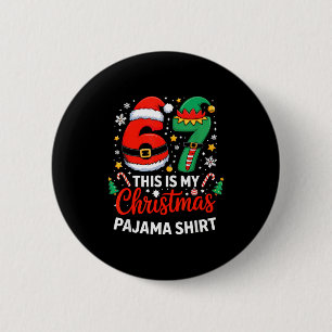 Bóton Redondo 5.08cm 6 7 Natal Seis Sete Meme Minha Camisola de Natal S