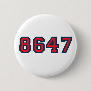 Bóton Redondo 5.08cm 8647 Resistência Anti Trump