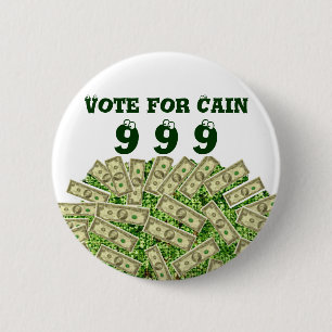 Bóton Redondo 5.08cm 999,Votação em Cain_
