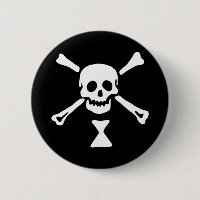 A bandeira de pirata autêntica de Emanuel Wynne