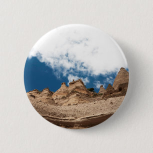 Bóton Redondo 5.08cm A barraca balança montanhas New mexico