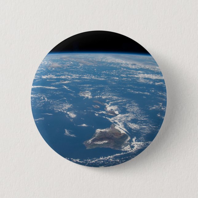 Bóton Redondo 5.08cm A Cadeia das Ilhas Havaianas (Frente)