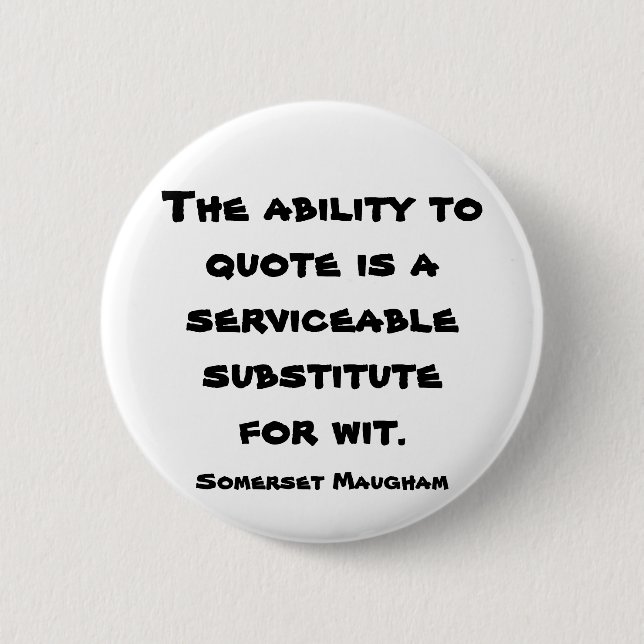 Bóton Redondo 5.08cm A capacidade para citar (Frente)