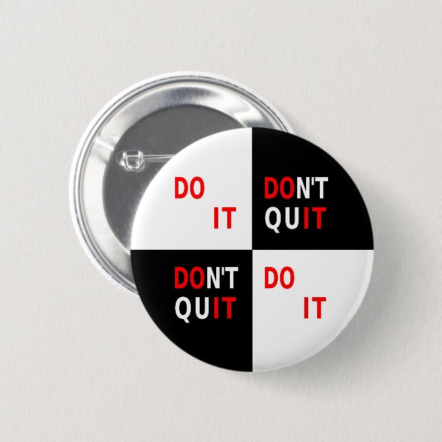 Bóton Redondo 5.08cm A citação esportiva para a vida não sai (Frente & Verso)