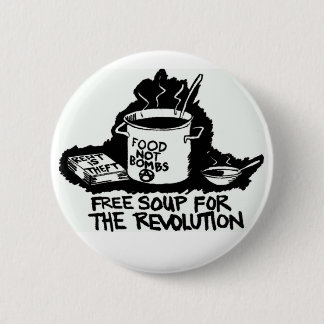 Bóton Redondo 5.08cm a comida não bombardeia o botão