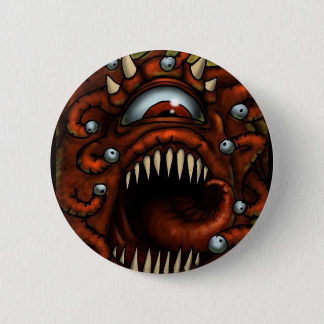 Bóton Redondo 5.08cm À de vous jouer! Macaron4 (Frente)