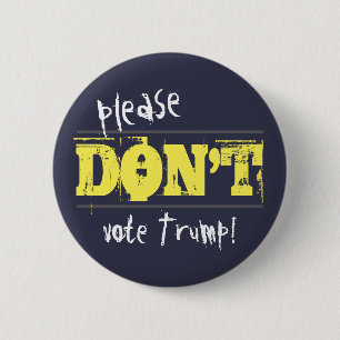 Bóton Redondo 5.08cm A eleição 2016 não vota o texto customizável d