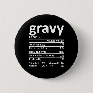 Bóton Redondo 5.08cm A Gravy Nutrition Fala Divertido Graças ao Natal F