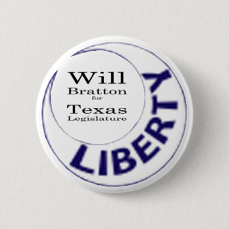 Bóton Redondo 5.08cm A lua da liberdade de Moultrie, Bratton