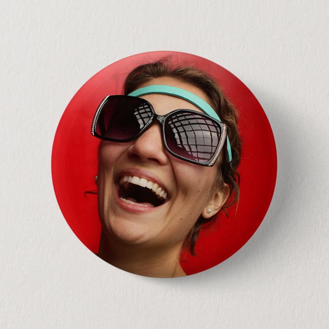 Bóton Redondo 5.08cm A noiva feliz (Frente)