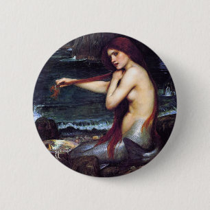 Bóton Redondo 5.08cm A Sereia