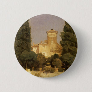 Bóton Redondo 5.08cm A Villa Malta, Roma por Lord Frederic Leighton