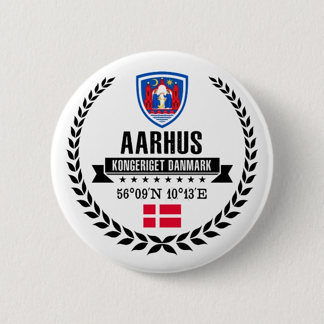 Bóton Redondo 5.08cm Aarhus (Frente)