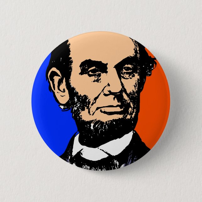 BÓTON REDONDO 5.08CM ABE LINCOLN (2) (Frente)