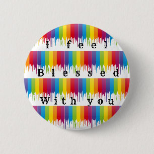 Bóton Redondo 5.08cm abençoado