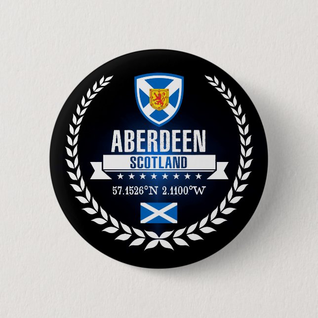 Bóton Redondo 5.08cm Aberdeen (Frente)