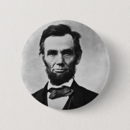 Bóton Redondo 5.08cm Abraham Lincoln
