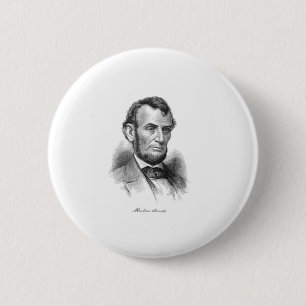Bóton Redondo 5.08cm Abraham Lincoln 10