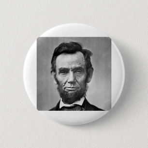 Bóton Redondo 5.08cm Abraham Lincoln - Presidente